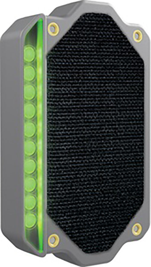 Der Flash Bang Pro zeigt mit 10 ultrahellen LEDs jeden Treffer über 1 Meile an, hat eine einstellbare Blitzzeit und hält über 30000 Treffer mit 3 AA-Batterien.