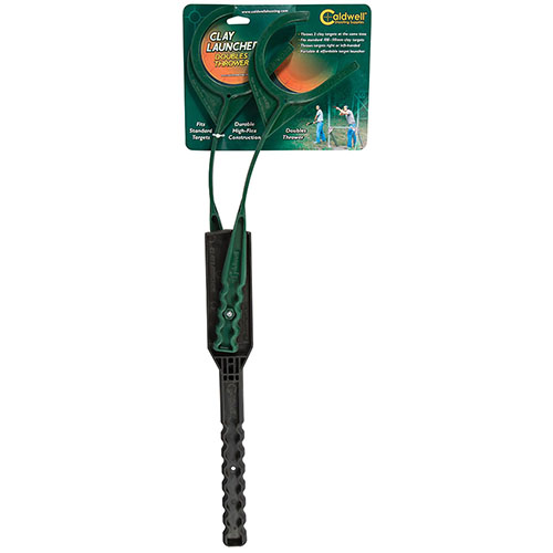 Der Caldwell® Clay Launcher bietet dir stundenlangen Schießspaß. Die einfache Einteiligkeit ermöglicht ein müheloses Werfen von Clay Targets aus robustem Kunststoff.