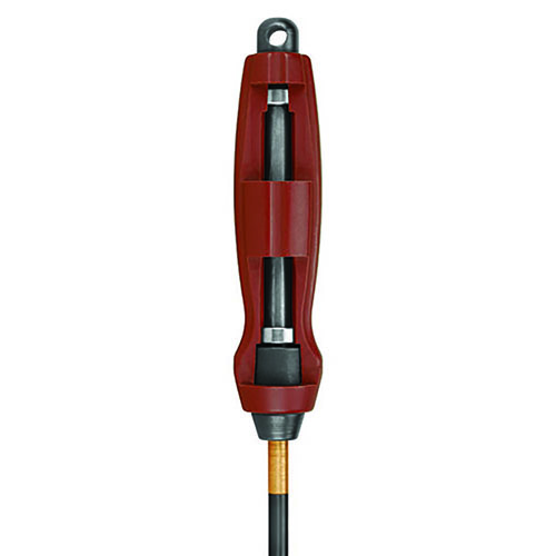 Der Tipton Deluxe 1-teilige Carbon Fiber Cleaning Rod ist extrem biegsam, kratzt nicht und folgt dank ergonomischem Griff perfekt der Züge deiner Waffe.