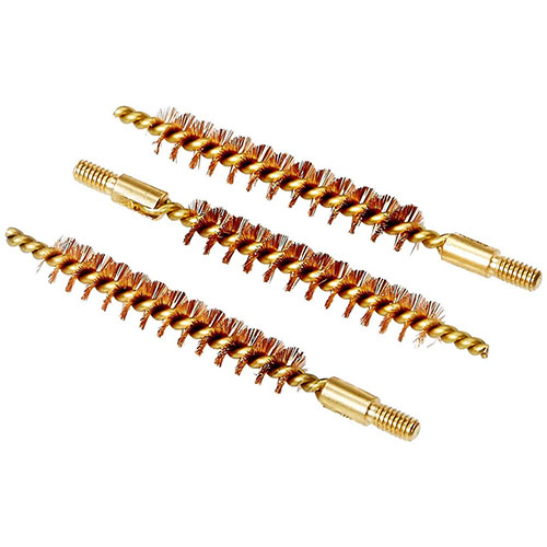 Die Tipton® Best Bore Brushes bieten 20% mehr Borsten für eine gründliche Reinigung, sind aus einem Stück Messingdraht gefertigt und erfüllen militärische Standards.