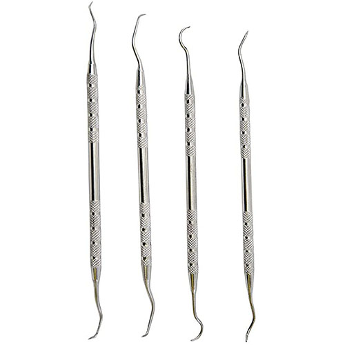 Entdecke die Tipton Stainless Steel Picks – ein Set aus 4 Picks mit 8 verschiedenen Kombinationen, ideal für schwer erreichbare Stellen ohne Kratzer!