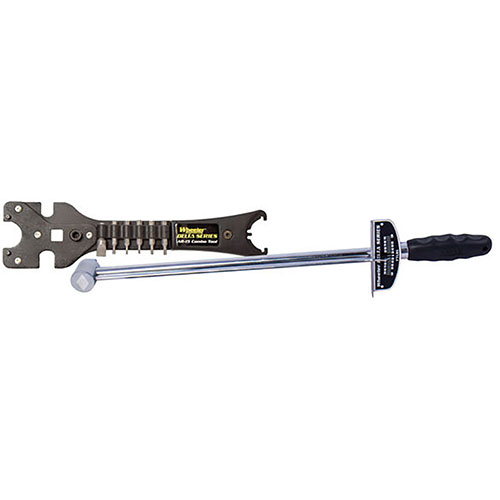Das Wheeler Delta Series AR Combo Tool ist dein vielseitiges Werkzeug für AR-15 Wartung, mit robustem Design, Bit-Halter und Torque Wrench für alle Anforderungen.