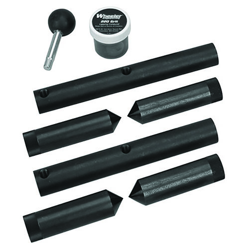 Das Wheeler Scope Ring Alignment und Lapping Kit Combo sorgt für perfekte Ausrichtung der Ringe, minimiert Scope-Schäden und verbessert den Halt.