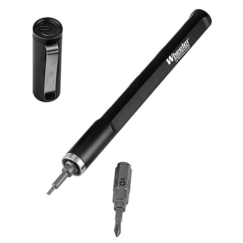 Mit dem Wheeler Micro Multi-Driver Tool Pen hast du 5 Bits immer griffbereit. Der Aluminiumgriff ist handlich und ermöglicht einen schnellen Wechsel der Bits.
