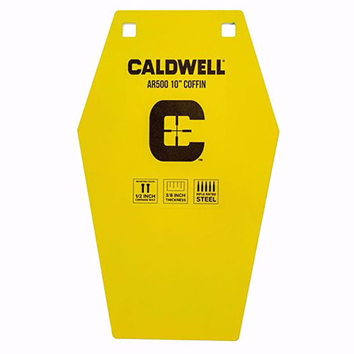 Die Caldwell AR500 10" Coffin Targets sind aus AR-500 Stahl, extrem langlebig und halten bis zu 3000 fps und 3500 ft.lbs. Perfekt für Training und Wettkämpfe!