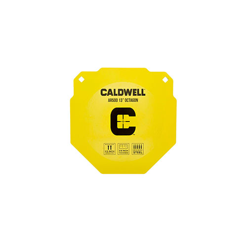 Die Caldwell AR500 13" Octagon Ziele sind aus AR-500 Stahl, extrem langlebig und ideal für Wettkämpfe, Training und Freizeit – perfekt sichtbar und vielseitig.
