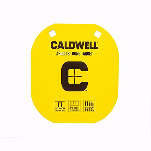 Die Caldwell AR500 8" Ziele sind aus gehärtetem Stahl gefertigt, halten tausende Schüsse aus und sind perfekt für Wettkämpfe, Training und Freizeit.