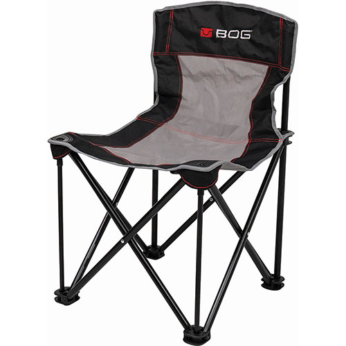 Der BOG 4 on the Floor™ Stuhl bietet ultimativen Komfort und ein leichtes, robustes Aluminiumgestell, das bis zu 400 lbs trägt – perfekt für jedes Blind.