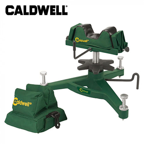 Mit dem Caldwell The Rock Dlx Shooting Rest und Rear Bag Combo erreichst du maximale Präzision und wiederholbare Schüsse für engere Gruppierungen.