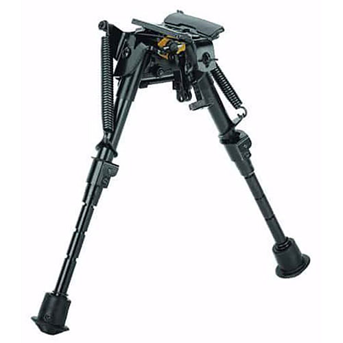 Das Caldwell® XLA Bipod® bietet stabile Unterstützung beim Schießen, lässt sich einfach an fast jedem Feuerwaffe mit Sling Swivel Stud befestigen und hat höhenverstellbare Beine.