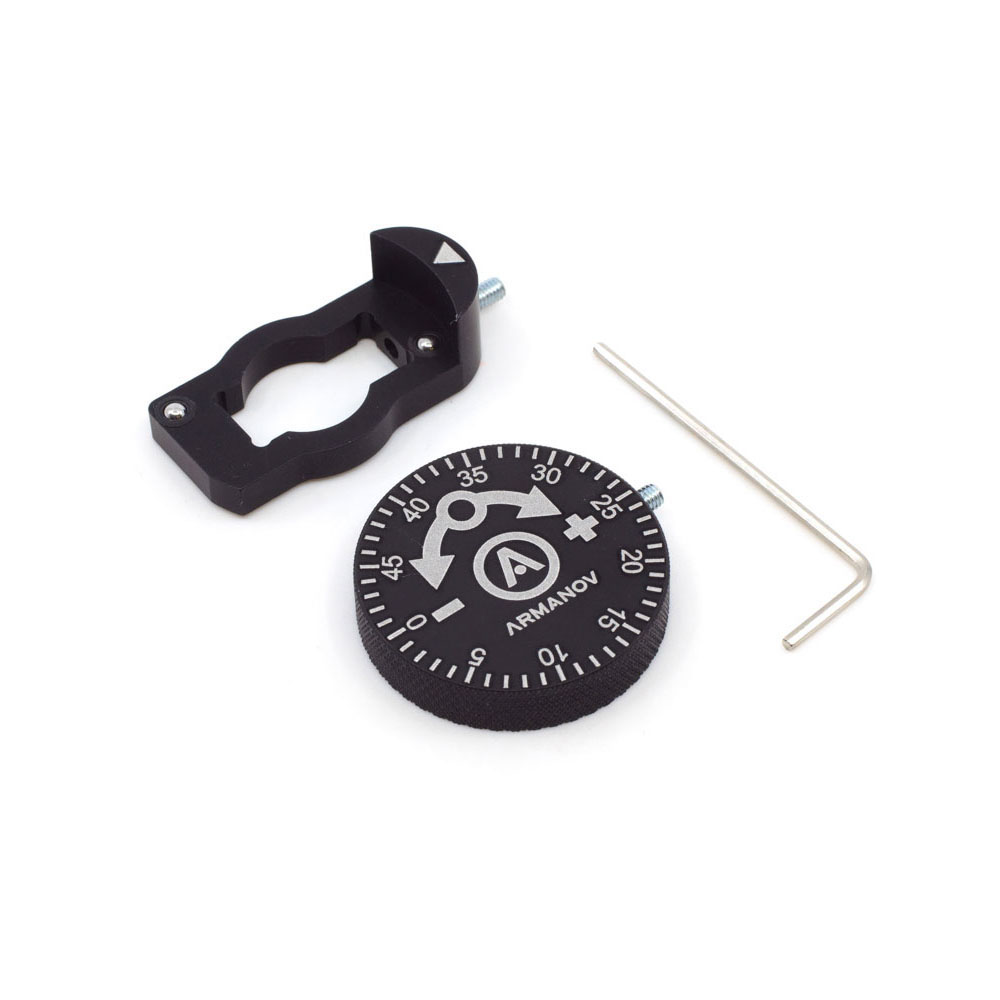 Mit dem ARMANOV Clickable Dillon Precision Powder Thrower Knob kannst du die Pulvermenge einfach und präzise ohne Werkzeug anpassen – 50 Klicks für exakte Einstellungen!