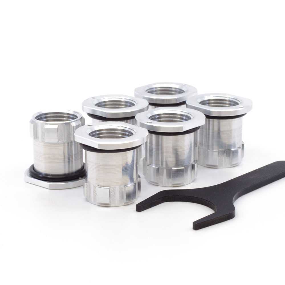 Mit den ARMANOV Lock-N-Load Free-Float Quick Change Bushings kannst du schnell und präzise die Dies wechseln und so die bestmögliche Ausrichtung deiner Munition erreichen.