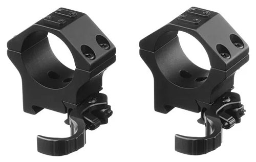 Die ERATAC Two-Piece Ring Mounts bieten hochwertige Verarbeitung aus Aluminium, flexible Befestigungsoptionen und eine robuste, modulare Schnittstelle für Zubehör.