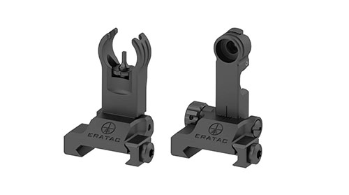 Die ERATAC Backup Sights bieten dir eine zuverlässige, kompakte Lösung mit robuster Konstruktion und perfekter Co-Witness-Ausrichtung für deine AR-15.