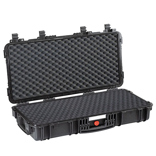 Die EXPLORER CASES Red 7814 bietet maximale Sicherheit für deine Waffe mit wasserdichtem Design, robusten Scharnieren und anpassbarem Innenraum.