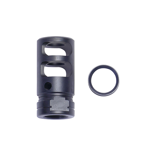 Der Schmeisser NOREC Compensator reduziert Recoil und Muzzle Rise maximal, sorgt für schnelle, präzise Schüsse und ist extrem robust und leicht montierbar.