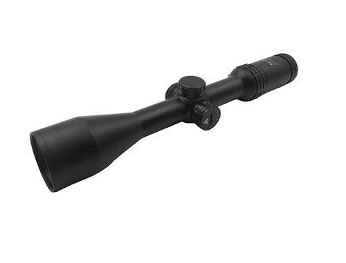 Die Falke 2-12x50 Mil Dot Zielfernrohr bietet ein beleuchtetes Mil Dot Fadenkreuz, 11 Helligkeitsstufen und präzise 0.1 MRAD Klickverstellungen für optimale Zielgenauigkeit.