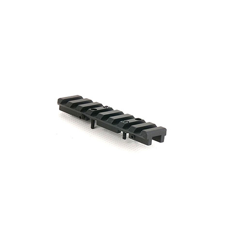 Die Rib-Mounted Picatinny Rail 3.3 von PRUSSIA PRECISION passt auf 7,9mm breite Vented Ribs, ist einfach zu montieren und bietet eine schlanke Profilierung für Zubehör.