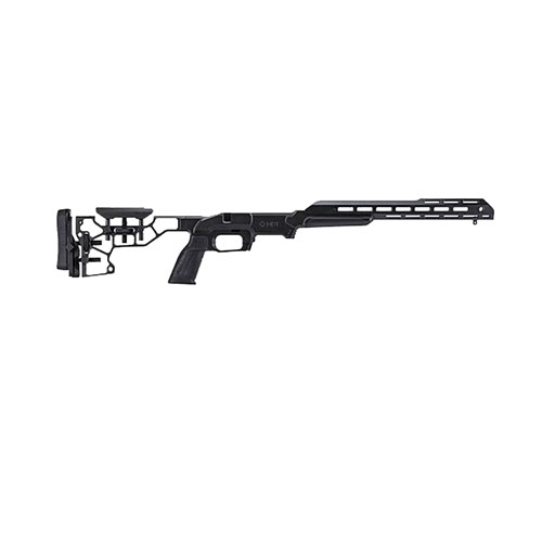 Erlebe ultimativen Komfort mit dem MDT ESS Chassis System Kit für Browning X-Bolt: verstellbarer Schaft, AR-Griff und präzise Magazineinführung.