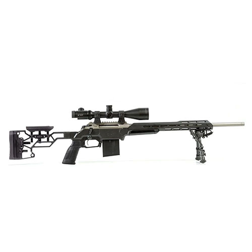 Erlebe ultimative Ergonomie mit dem MDT ESS Chassis System Kit: verstellbarer Schaft, 15" Forend und einfacher Magazinwechsel für optimale Präzision!