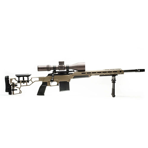 Erlebe ultimativen Komfort mit dem MDT ESS Chassis System Kit: verstellbarer Schaft, 15" Forend und benutzerfreundliche Magazineinlage für deine Tikka T3/T3x!