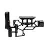 Die MDT Skeleton Rifle Stock V5 Short bietet werkzeuglose Anpassungen für optimalen Komfort und Leistung, passend für TAC21, LSS-XL und HS3 Chassis.