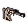 Der MDT Skeleton Carbine Stock bietet maximale Vielseitigkeit, starke Ergonomie und tool-less Anpassung, passend für alle LSS Chassises und AR-15 Carbine.