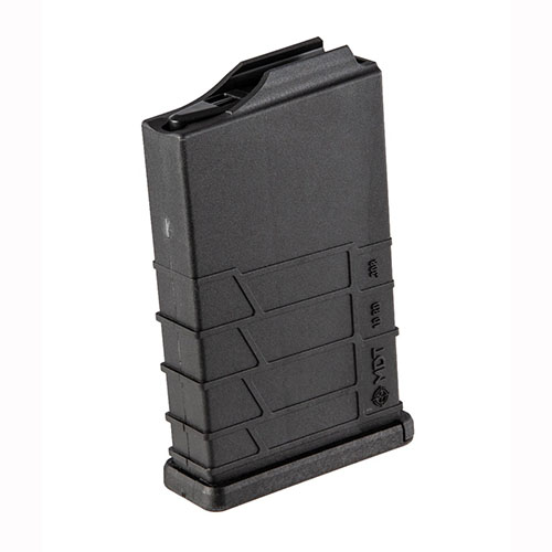 Das MDT Polymer Magazin Gen2 für .308 Win bietet Platz für 10 Patronen, ist kompatibel mit MDT Chassis und vielen M24-Systemen und unterstützt auch 6 / 6.5 Creedmoor.