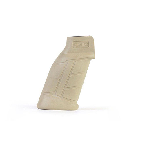 Der MDT AR-15 Pistol Grip bietet dank des verstärkten Kerns und der rutschfesten Gummibeschichtung maximalen Komfort und Ergonomie für Links- und Rechtshänder.