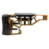 Der MDT Elite Fixed Rifle Stock bietet toollosen Komfort mit horizontaler, vertikaler und cant Anpassung für perfekten Sitz auf ACC/ESS Chassis.