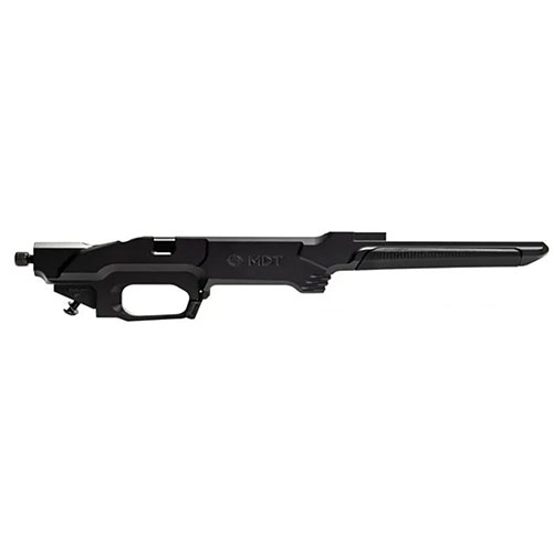 Gestalte dein eigenes ESS Chassis mit dem MDT ESS Chassis Base für Remington 700! Wähle aus verschiedenen Forend-Längen, M-LOK Slots und verschiedenen Schaftoptionen.