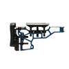 Die MDT Skeleton Rifle Stock bietet werkzeuglose Anpassungen für perfekten Komfort und Leistung, mit horizontaler, vertikaler und Neigungsjustierung für optimale Passform.