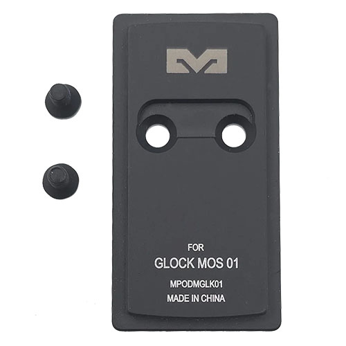 Die MPO PRO-F Direct Mount Plate ermöglicht eine einfache Montage von Optiken auf deinem Glock MOS Standardrahmen, ideal für präzises Zielen und schnelles Zielerfassung.