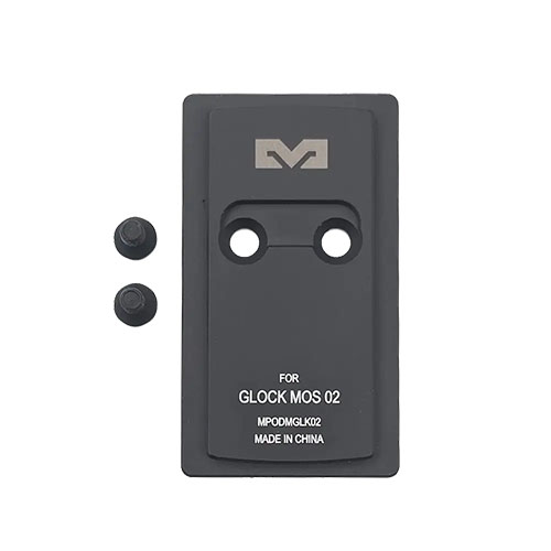 Die MPO PRO-F Direct Mount Plate ermöglicht eine einfache und sichere Montage von Optiken auf deinem Glock MOS Large Frame für präzises Zielen und schnelles Anvisieren.