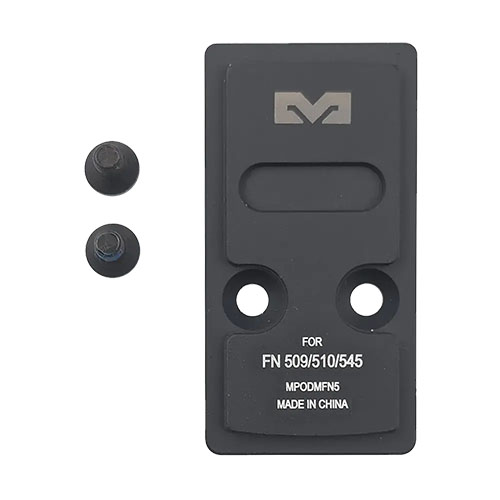 Die MPO PRO-F Direct Mount Plate für FN509 ermöglicht eine einfache und stabile Montage von Optiken, ideal für präzises Zielen und schnelles Anvisieren.