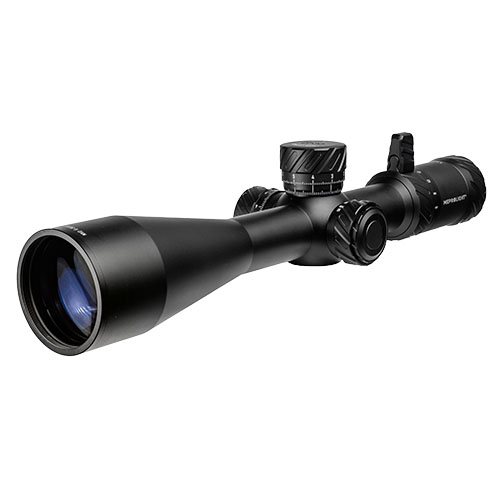 Der MEPRO MVO 3-18x44 FFP bietet dir eine präzise M3 Reticle im MRAD-Format, ideal für schnelles Zielen und optimale Sicht bei jedem Lichtverhältnis.