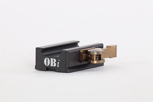 Mit dem OBI P-A Quick Mount verwandelst du deine MIL-STD 1913 Picatinny-Schiene einfach in ein Arca-Swiss-System für schnelles Anbringen und Abnehmen.