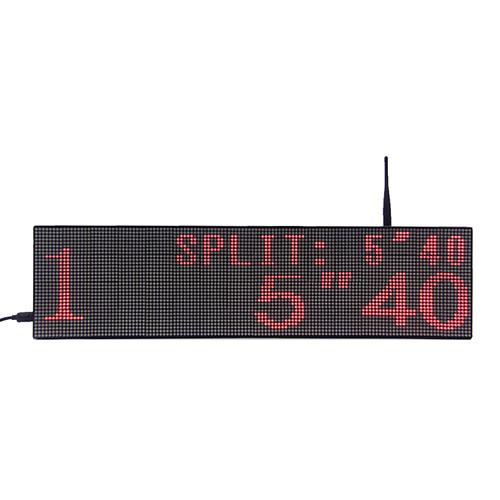 Das SPECIAL PIE Wireless LED Display zeigt deine Zeiten und Schüsse kabellos an, synchronisiert bis zu 200m, hell genug für drinnen und draußen!