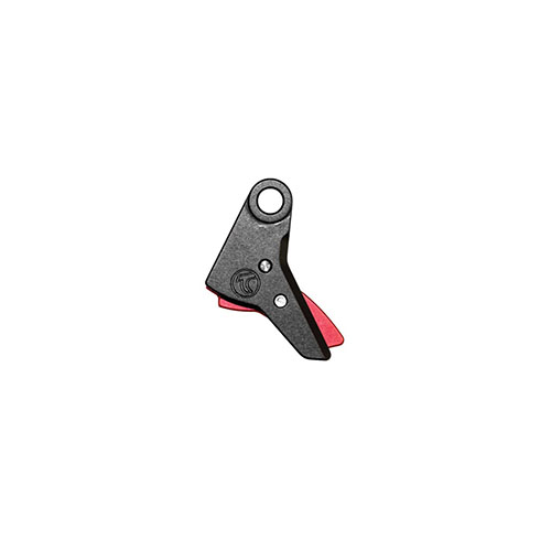 Verbessere dein Schießerlebnis mit dem Timney GLOCK TRIGGER für Gen 3-4! Der Aluminium Trigger Shoe mit schwarzer/roter Oberfläche bietet ein optimales Gefühl und eine Zugkraft von 3lb.