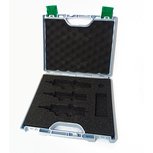 Die TRIEBEL Premium Case für 7/8" Reloading Dies bietet sicheren Stauraum für deine Triebel Dies und Zubehör, ideal für Ordnung und Schutz.