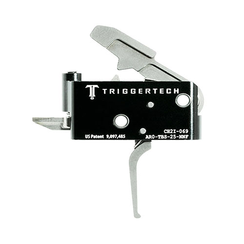 Der TRIGGERTECH AR15 - Adaptable bietet eine kurze, zwei-stufige Action mit Frictionless Release Technology™, die Zuverlässigkeit und Konsistenz bei jedem Schuss garantiert.