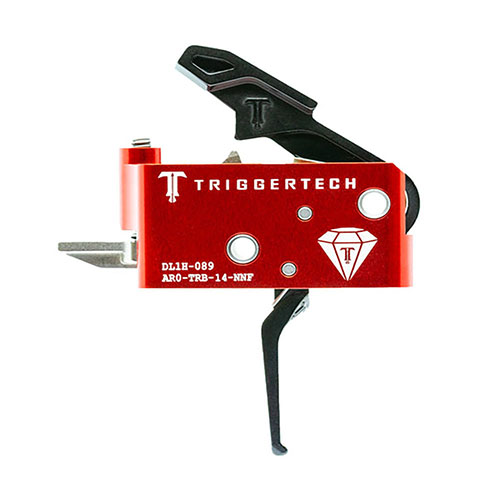 Der TRIGGERTECH AR15 bietet mit Frictionless Release Technology™ einen kurzen, präzisen Abzug, der unabhängig vom Zuggewicht zuverlässige Zündungen garantiert.