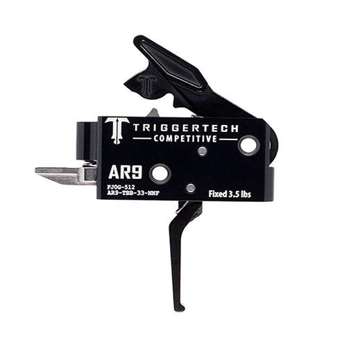 Der TRIGGERTECH AR9 bietet dir mit Zero Creep Technology™ und Frictionless Release Technology™ einen präzisen, zuverlässigen Abzug für Wettkampfschützen.