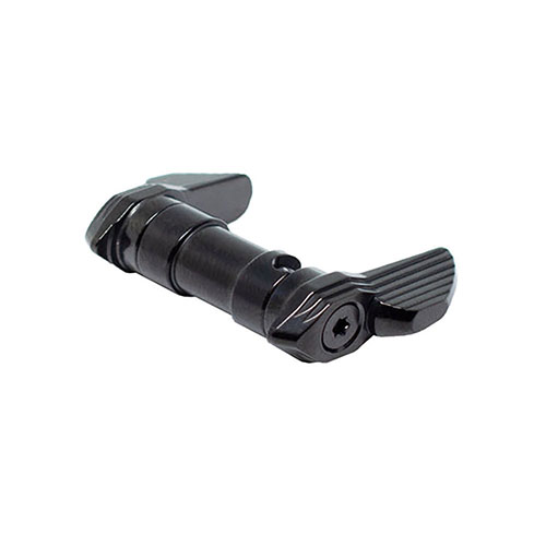Der TRIGGERTECH AR Safety bietet dir eine extrem reibungsarme Bedienung, einfache Installation ohne Griffabnahme und ist ambidextrös mit wechselbaren Hebeln.