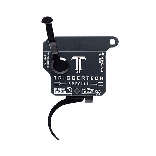 Erlebe die Präzision des TRIGGERTECH REM700 Special mit null-kriechendem Abzug, vier Sicherheitsfunktionen und einem extrem leichten, konsistenten Abzugsgewicht.