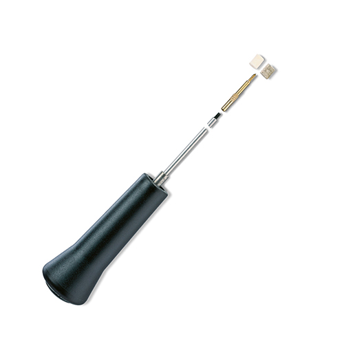 Der VFG Edelstahl-Reinigungsstab (280mm) für Kaliber 4-5,5mm bietet Stabilität, ergonomischen Griff und wartungsfreie Kugellager für müheloses Reinigen.