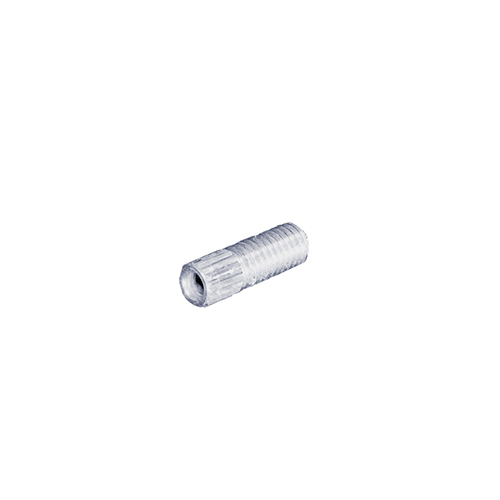 Der VFG Reducer verbindet M5- und 1/8"-Reinigungsstangen, ideal für vielseitige Anwendungen mit europäischen und amerikanischen Gewinden.