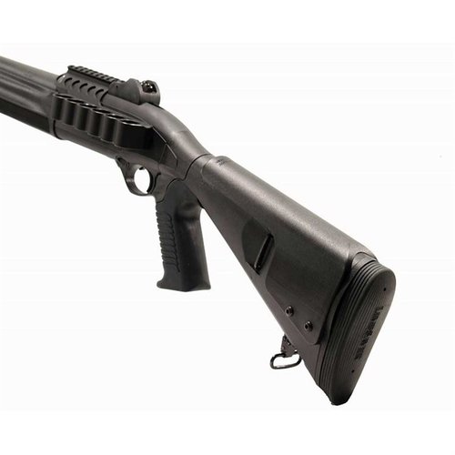 Der Urbino Pistol Grip Stock für die Beretta 1301 bietet eine verkürzte Länge von 12,5 Zoll, eine stoßdämpfende Gummigriffhülle und einfache Montage ohne Gunsmithing.