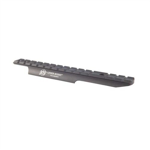 Die LEVER ACTION LEVER SCOUT MOUNT ermöglicht schnelles Zielen mit einem Scope über dem Lauf, ohne die Verwendung der Kimme zu beeinträchtigen.