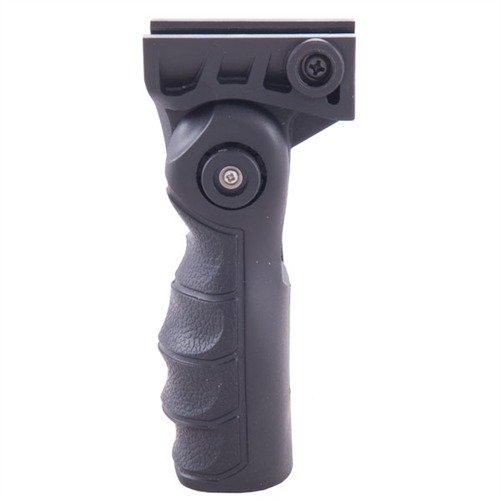 Der AR-15/M16 Folding Vertical Forend Grip verbessert die Zielgenauigkeit und die Rückstoßkontrolle, lässt sich für die Lagerung zusammenklappen und bietet fünf Positionen.
